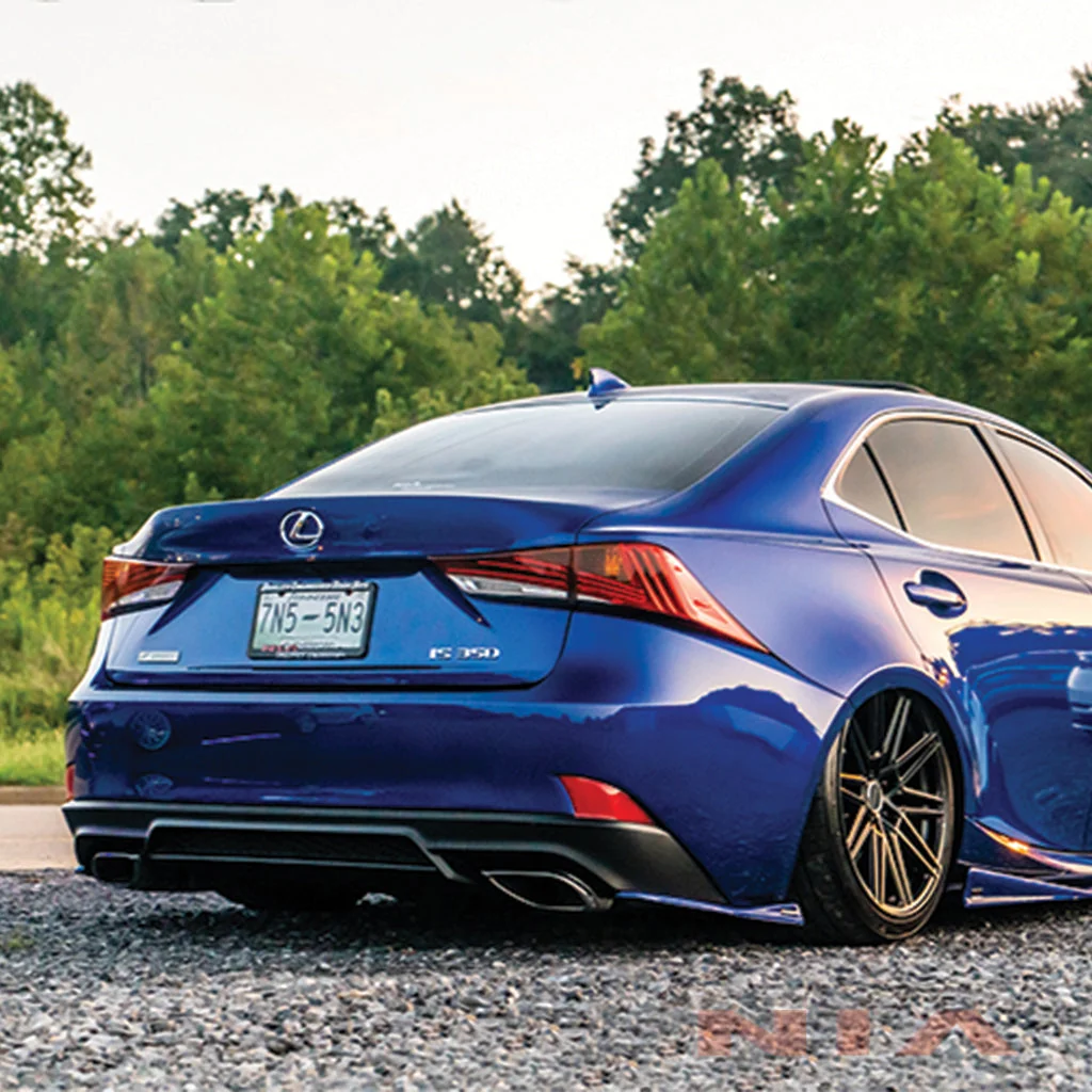 Lexus IS Base Model, F-Sport NIA Rear Lip Spats bodykit 2017-2020 in ABS - Image 10