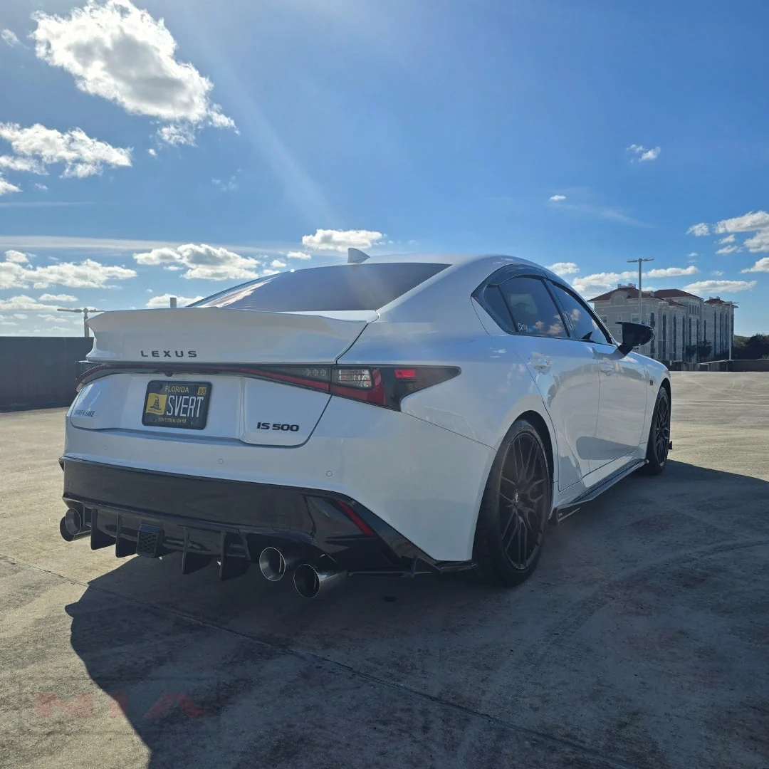 Lexus IS Base Model, F-sport, IS500 NIA Rear Duck Bill Trunk Spoiler V3 2021-2025 in ABS - Image 12