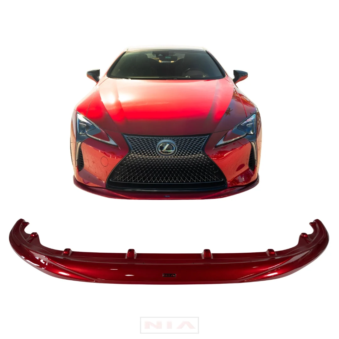 Lexus LC 500 NIA Front Splitter 2018-2026 in ABS or Carbon Fiber