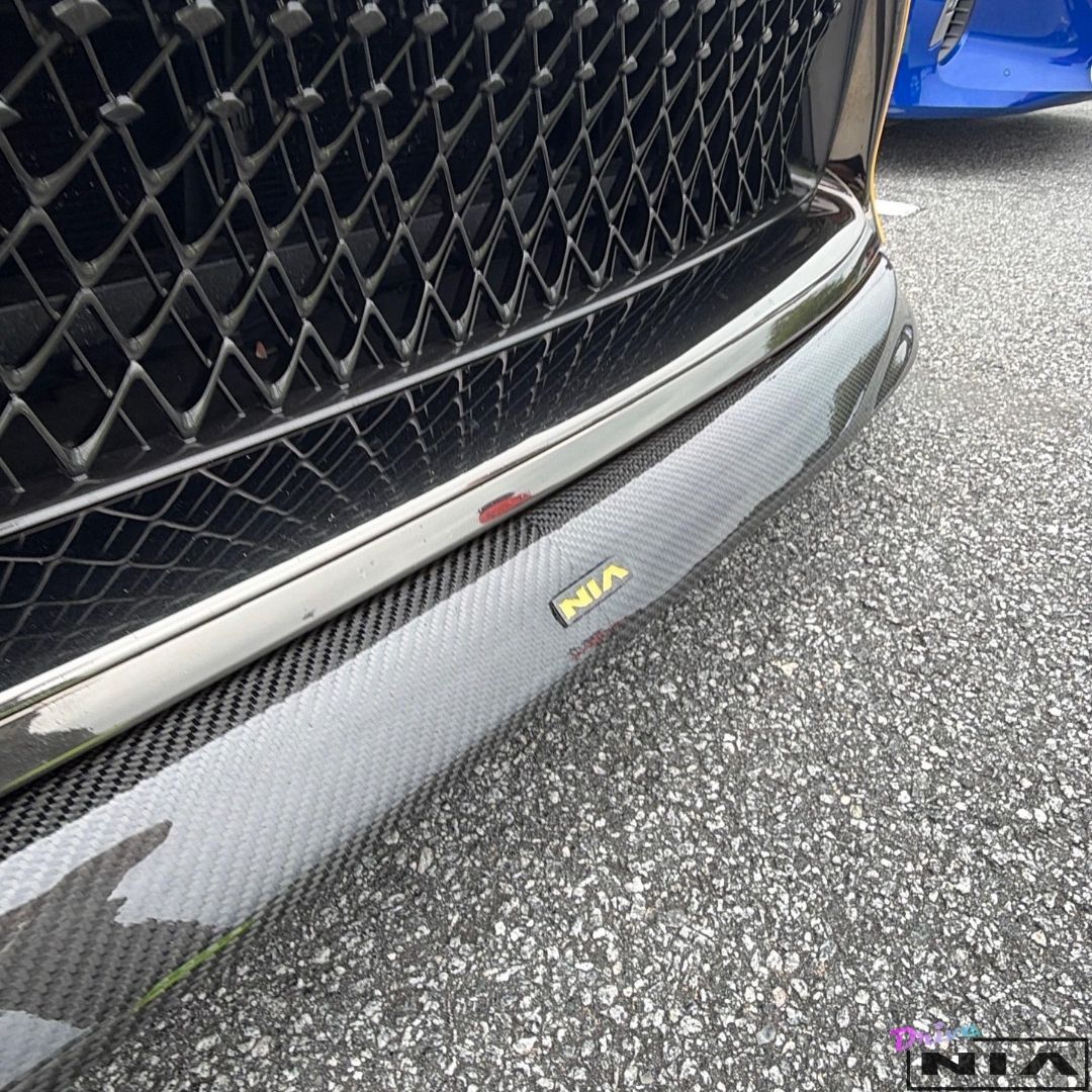 Lexus LC 500 NIA Front Splitter 2018-2026 in ABS or Carbon Fiber - Image 10