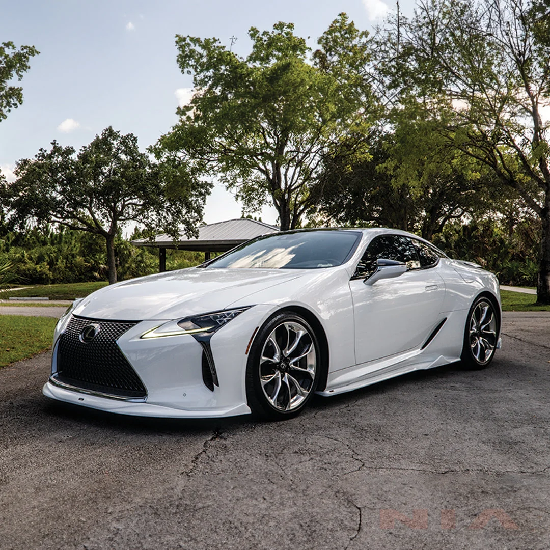 Lexus LC 500 NIA Front Splitter 2018-2026 in ABS or Carbon Fiber - Image 20