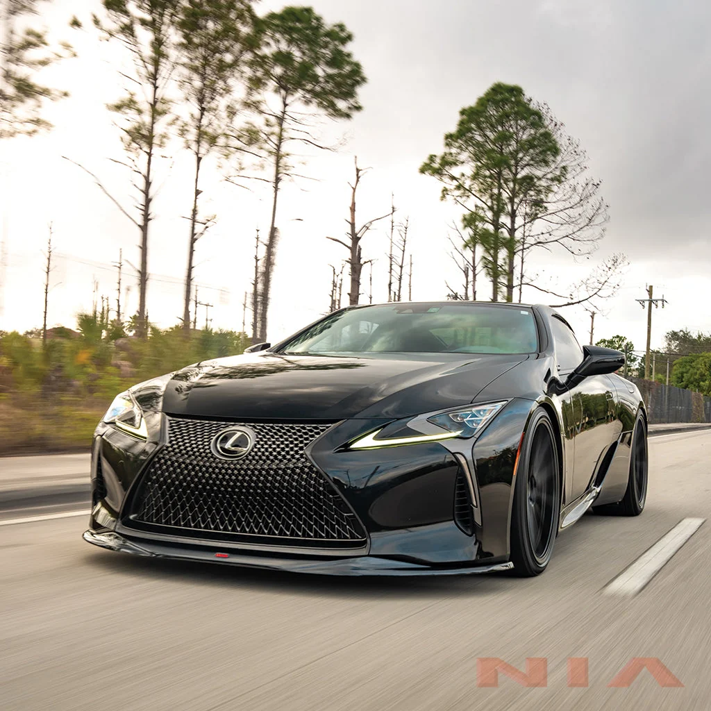 Lexus LC 500 NIA Front Splitter 2018-2026 in ABS or Carbon Fiber - Image 21