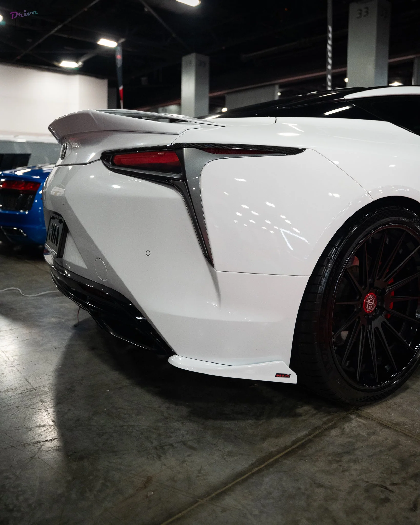 Lexus LC 500 NIA Rear Spats 2018-2026 in ABS or Carbon Fiber - Image 9