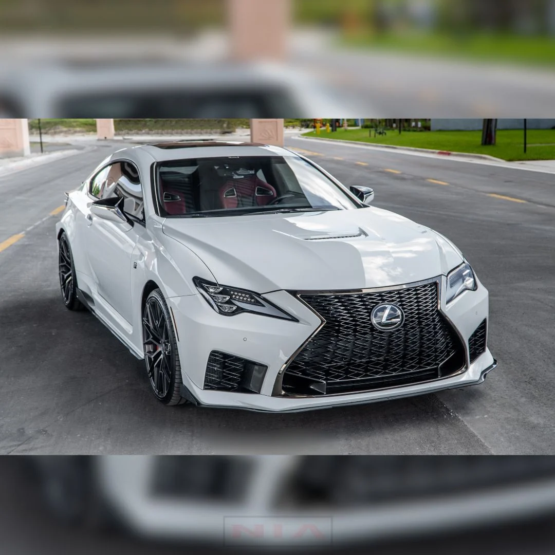 Lexus RC-F 2020-2024 NIA Sleek Splitter Kit Full Body Kit 5pcs (Front Splitter, side skirts, rear