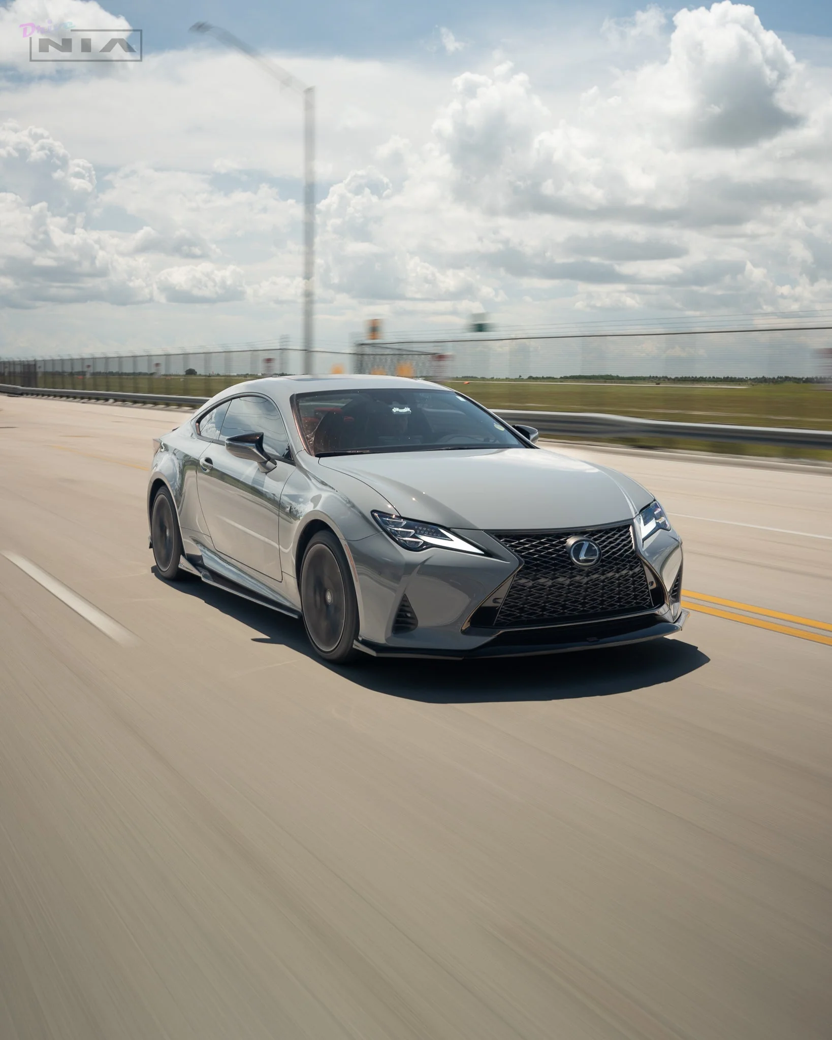 Lexus RC F-Sport, Base Model NIA Full Body Kit 6pcs (Front Splitter, Side Skirt Rockers, Rear apron - Image 2