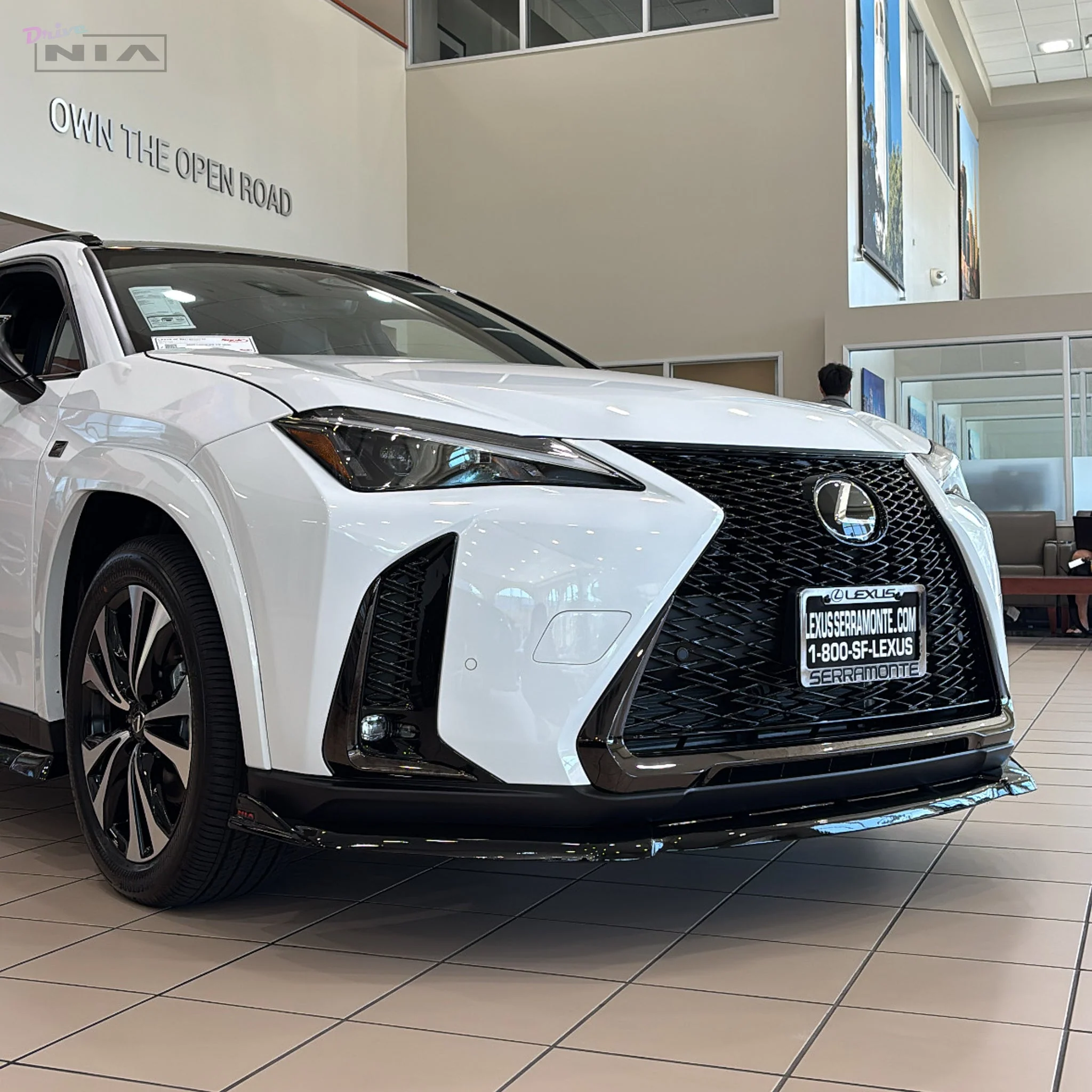 Lexus UX Base Model, F-Sport NIA full splitter lip bodykit 5pcs (front lip, side skirts, rear apron - Image 2