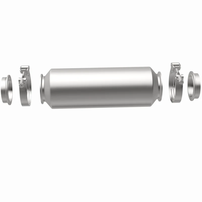 MagnaFlow MF/R Series 5in Round 304SS Performance Exhaust Muffler - Image 2