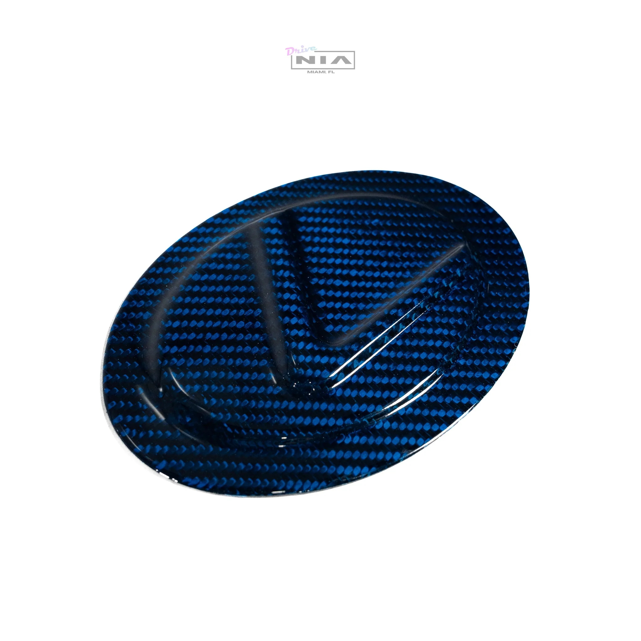 Lexus NIA Replacement L Emblem (7") in ABS or Carbon Fiber
