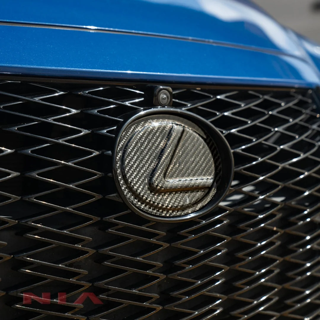 Lexus NIA Replacement L Emblem (7") in ABS or Carbon Fiber - Image 10