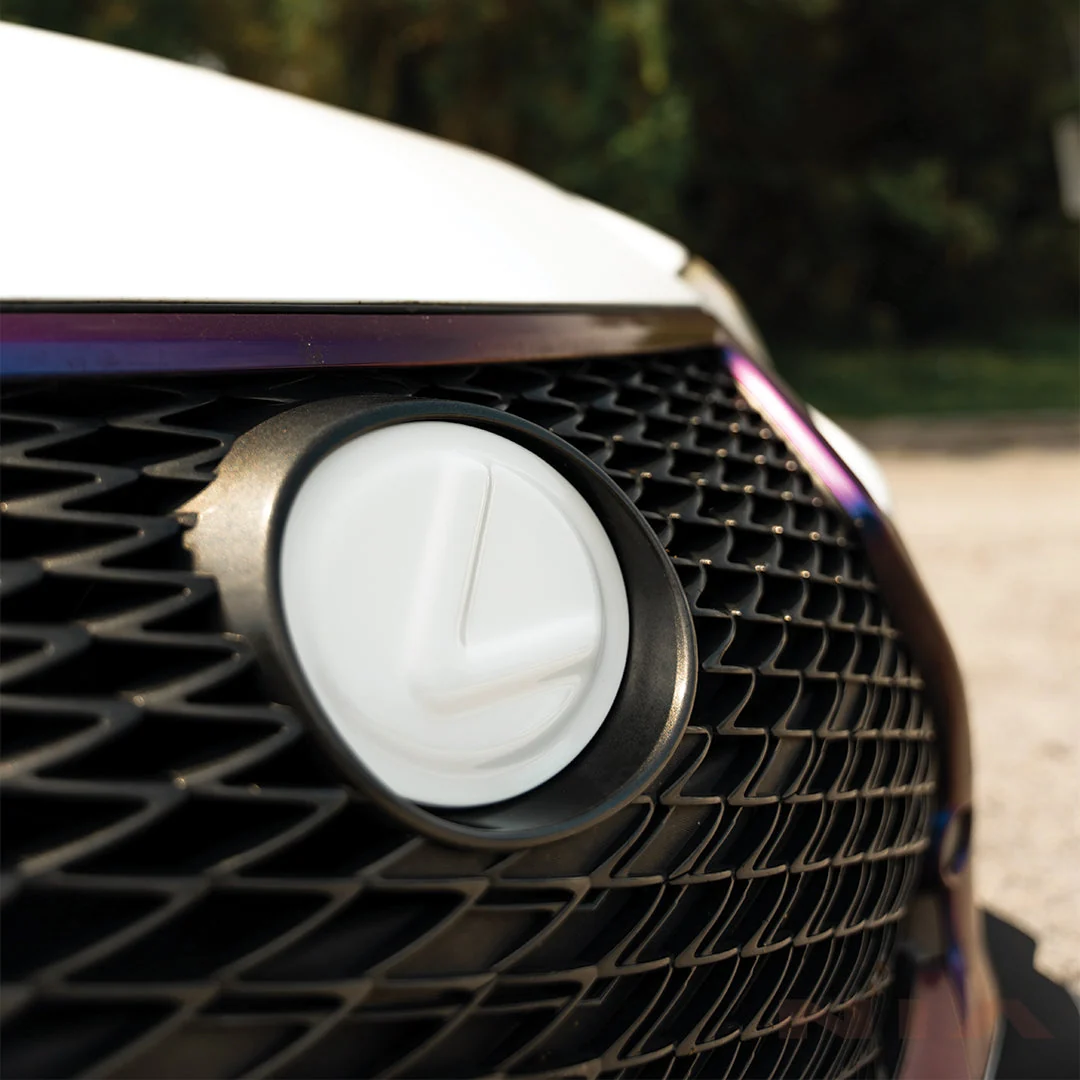 Lexus NIA Replacement L Emblem (7") in ABS or Carbon Fiber - Image 16