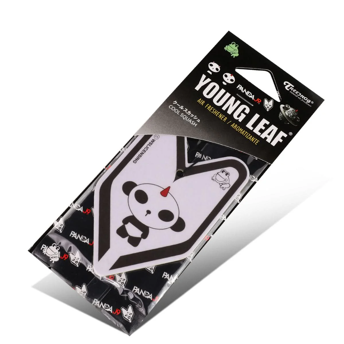 Panda J9 Cool Squash Paper Hanging Air Freshener - Young Leaf - Image 2