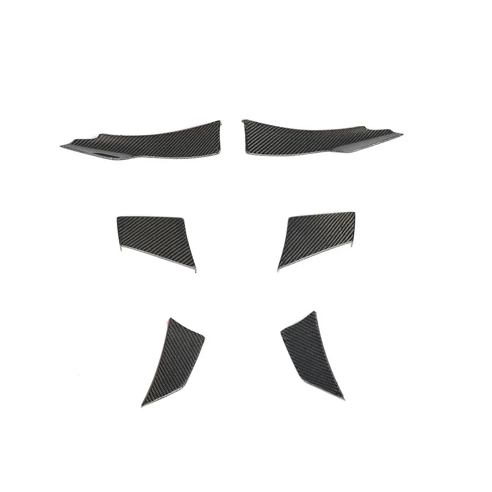 Performance Carbon Fiber Front Canards Bumper Fins for BMW F80 M3 & F82 F83 M4 2014-2020 - Image 3