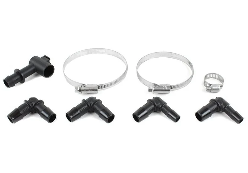 Perrin Black Turbo Inlet Hose Install Kit [08-14 WRX, 05-09 LGT, 05-09 OBXT, 09-13 FXT]
