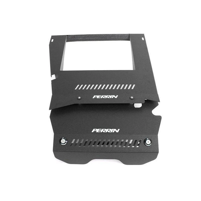 Perrin [15-21 WRX] Engine Cover Kit Black - Image 7