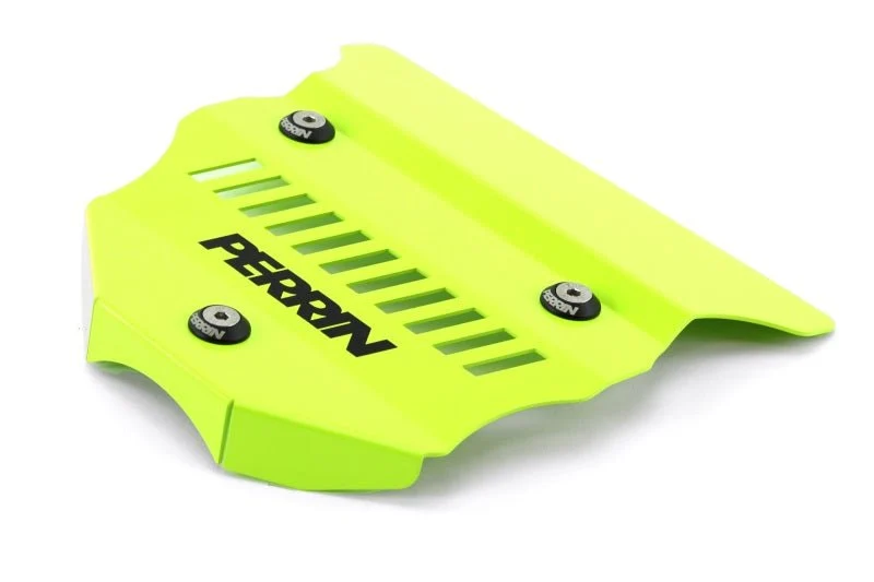 Perrin 2022+ BRZ / GR86 Engine Cover - Neon Yellow Wrinkle | PSP-ENG-162NY - Image 2