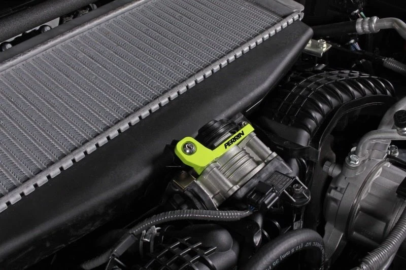 Perrin [22-26 WRX] Top Mount Intercooler Bracket - Neon Yellow | PSP-ITR-331NY - Image 5