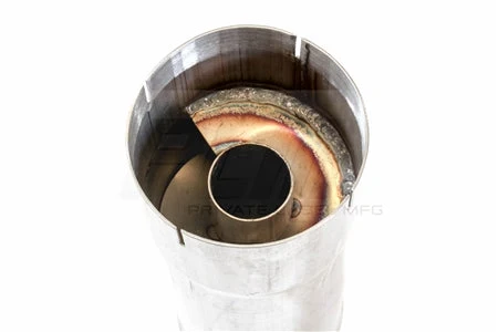 PLM Twister Race Diesel 5" Muffler Resonator - Stainless Steel - Image 4