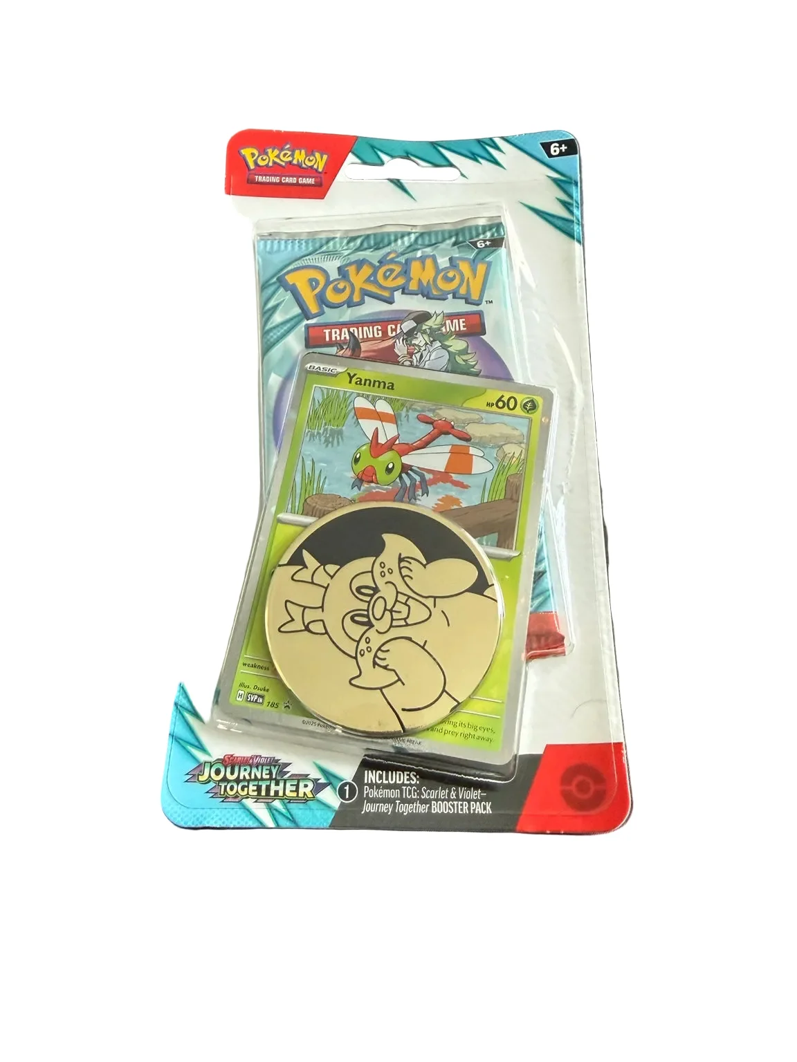 Pokémon TCG: Scarlet & Violet—Journey Together Yanma Checklane Blister