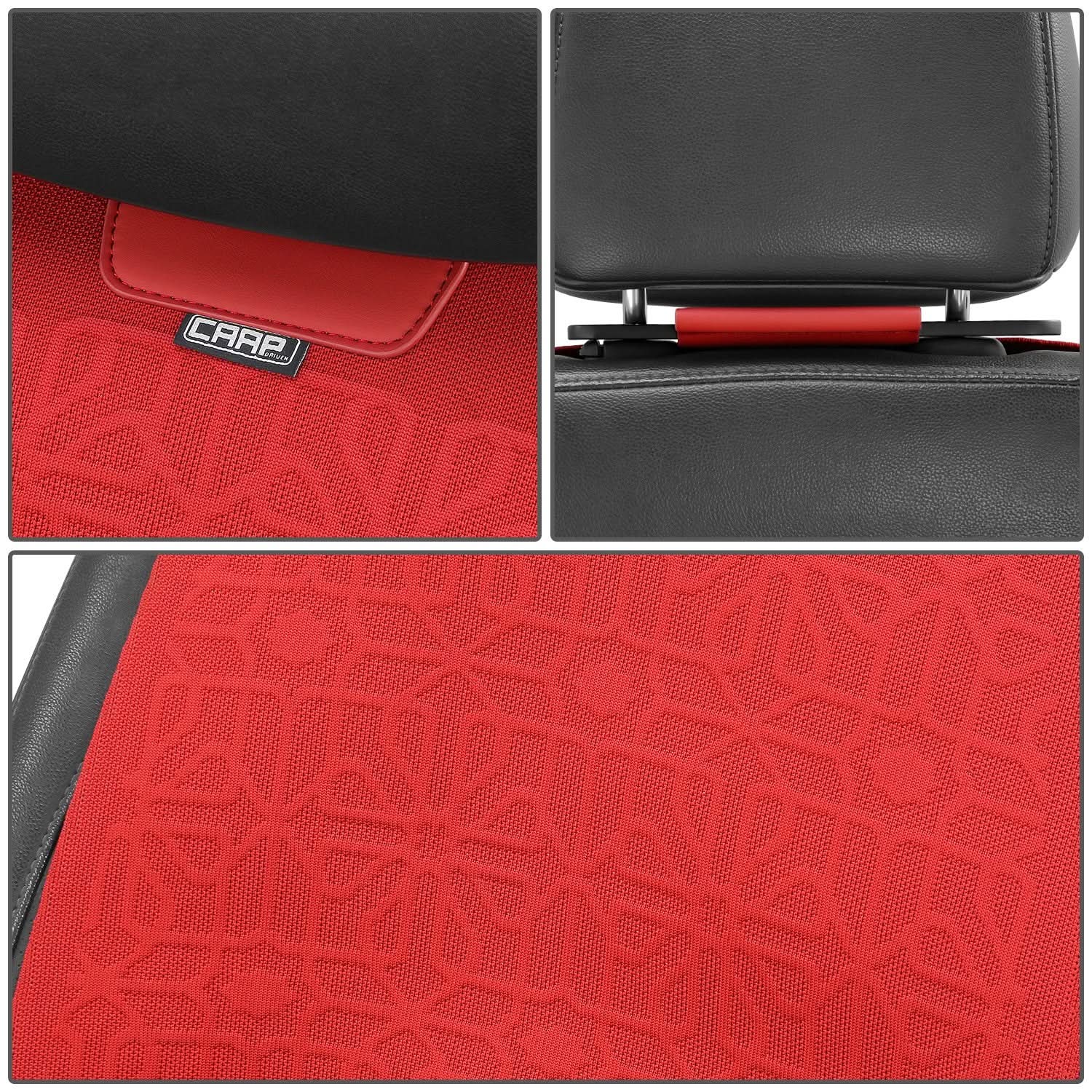 Protex Series Front Row Red Seat Covers - Image 4