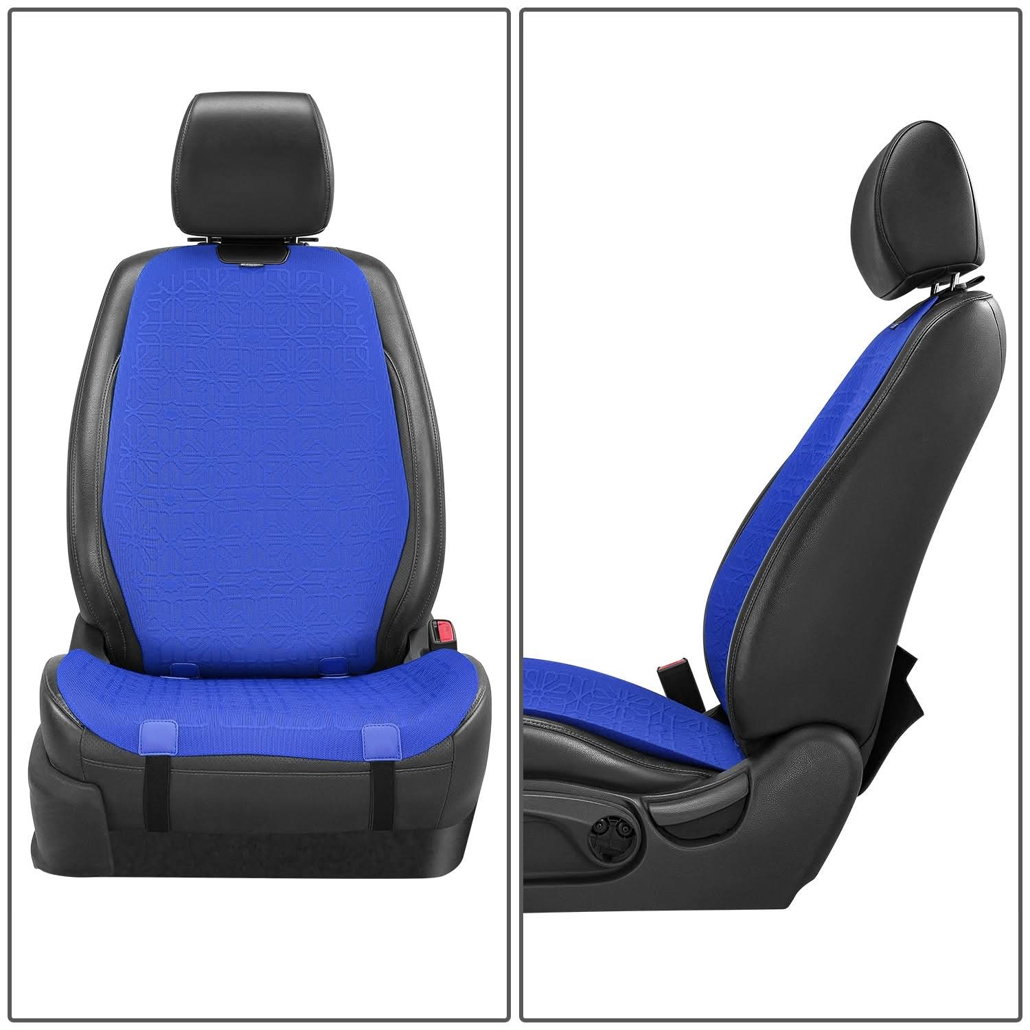 Protex Series Front Row Seat Covers - Blue - Image 2