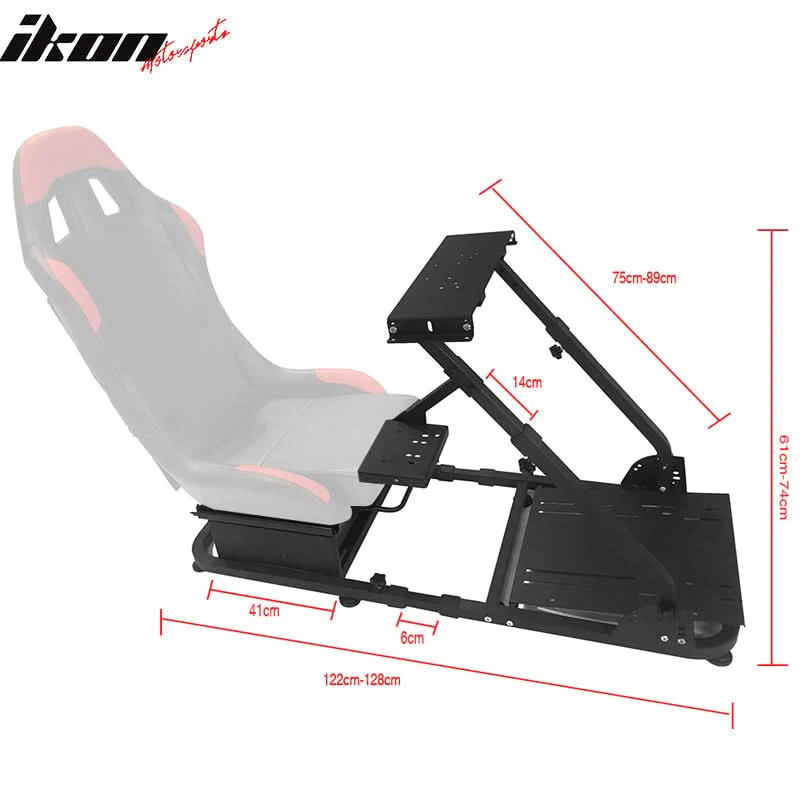 PVC Racing Seat Steering Wheel Stand 20Logitech G29 Thrustmaster - Image 3