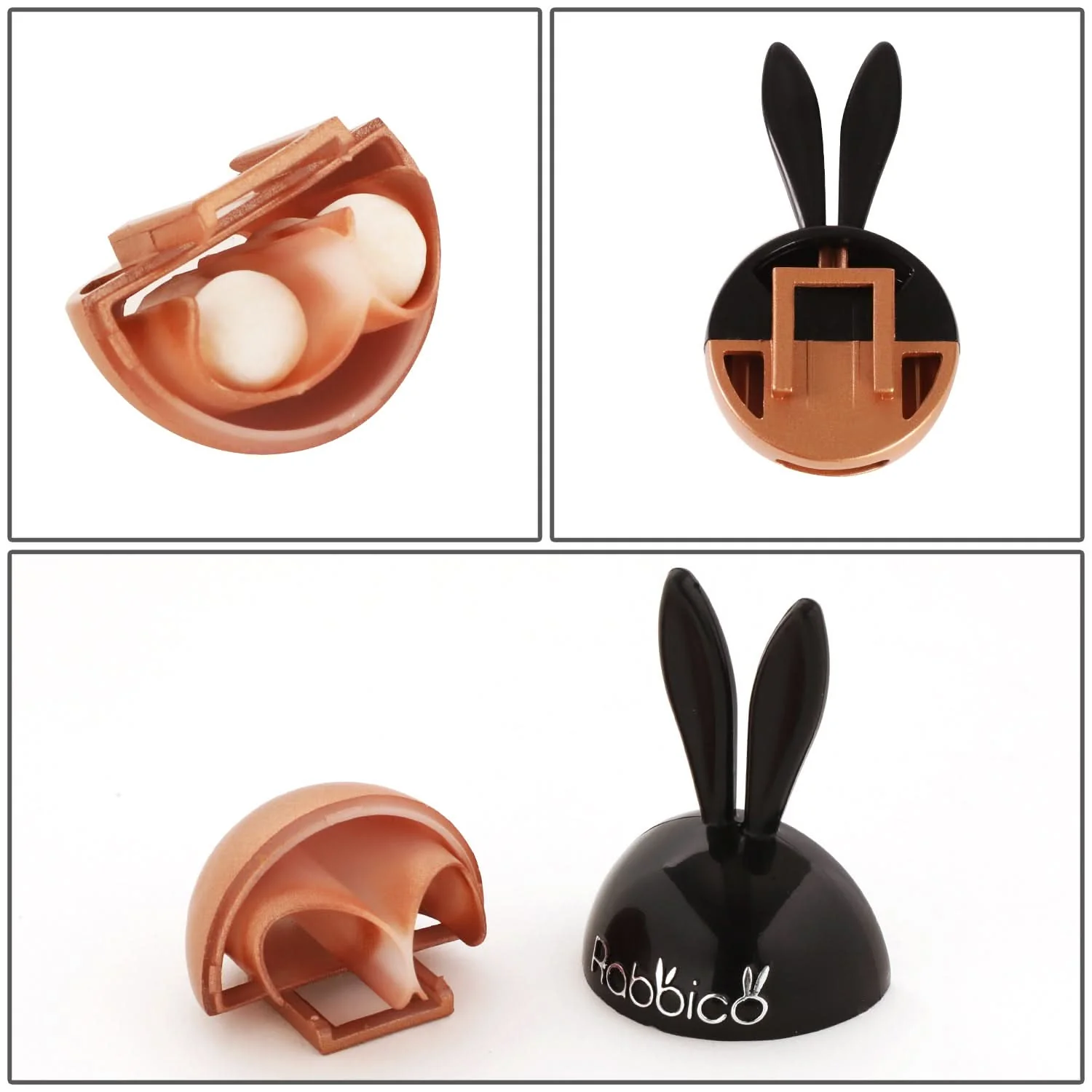 Rabbico Air Shine 2 Rabbit Ear Vent Clip Air Freshener 2pc Sexy Soap - Image 6