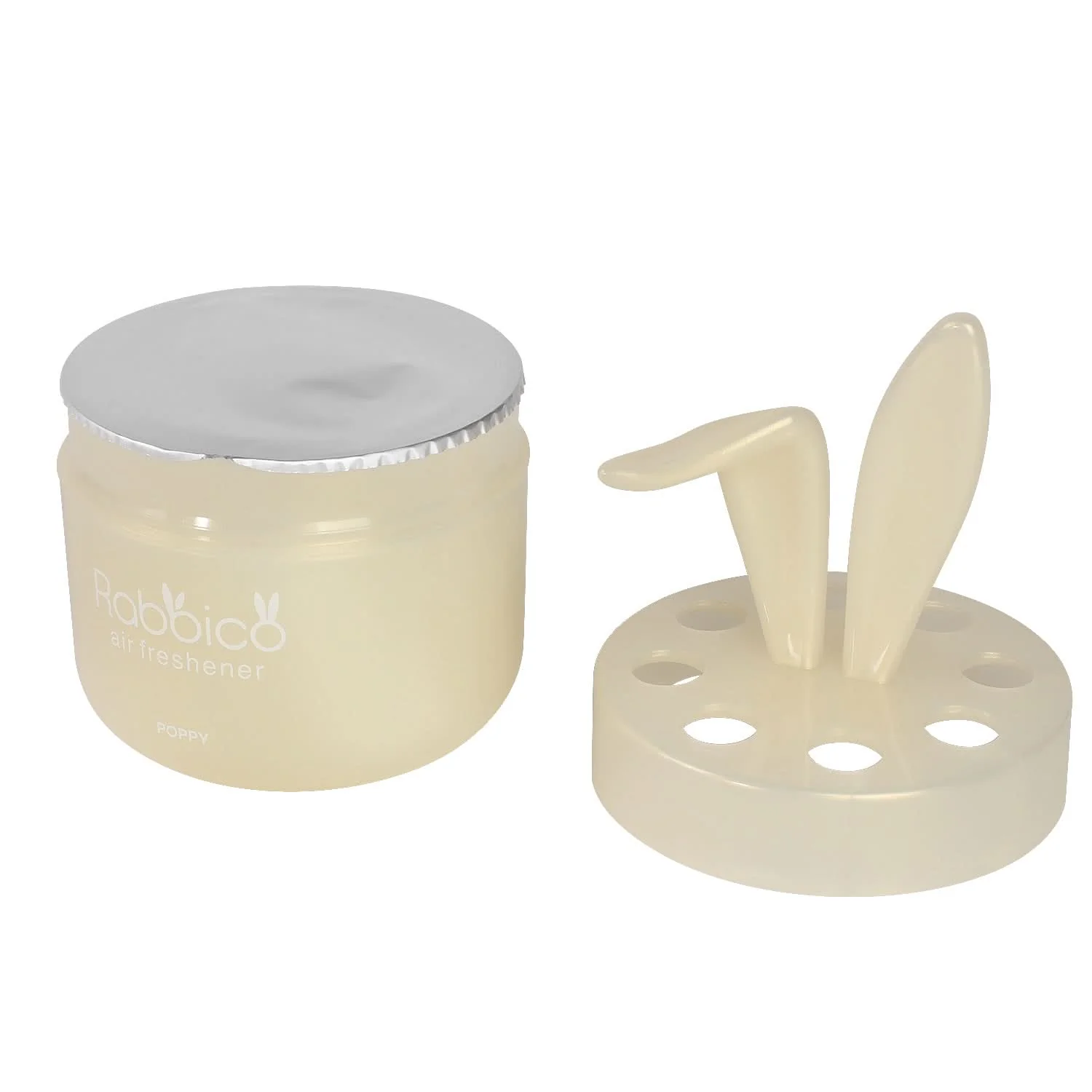 Rabbico Sweet White Musk Car Air Freshener - 90g Gel Can - Image 4
