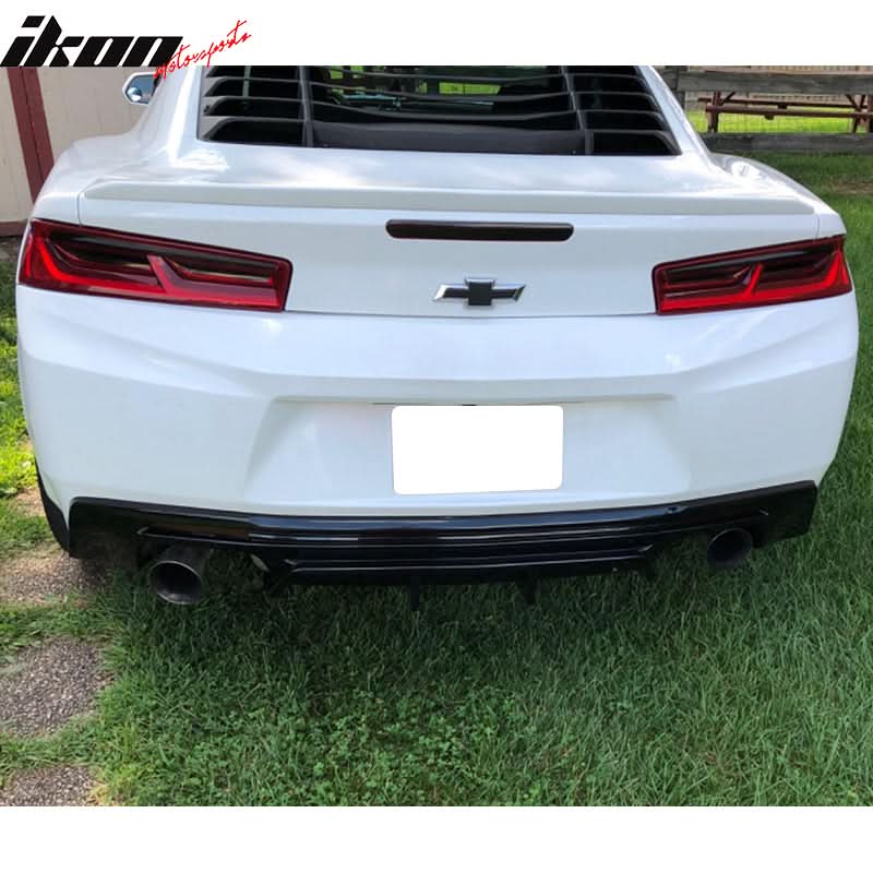 Rear Diffuser for 2016-2023 Chevy Camaro Quad Exhaust - Image 5