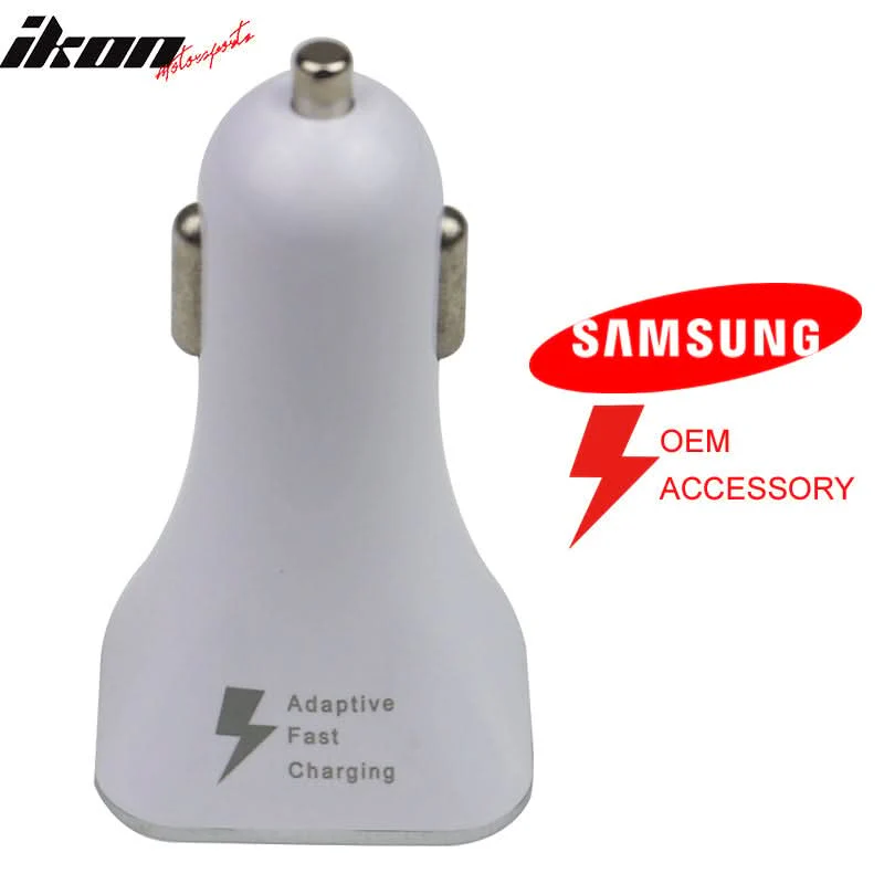 Samsung Galaxy S6 Edge Adaptive Fast Charging Car Charger Dual USB - Image 3