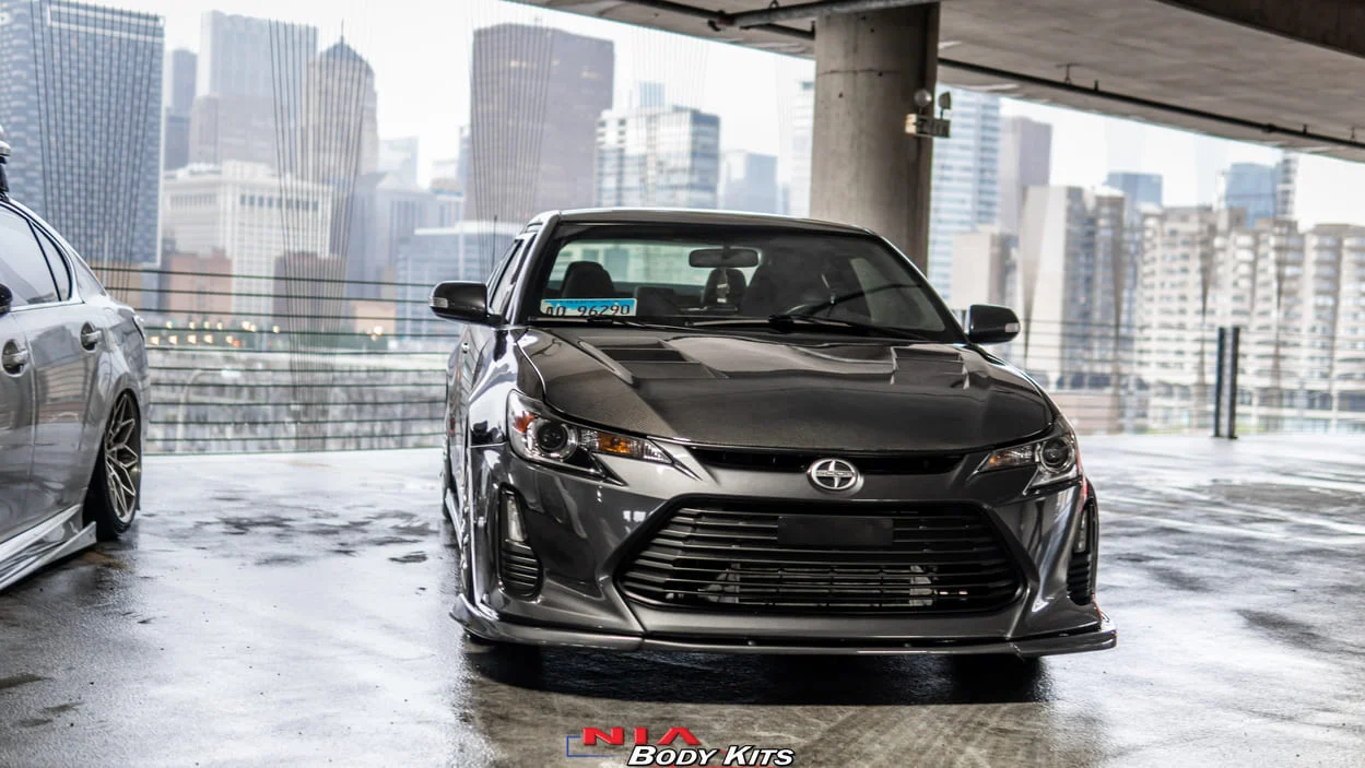 Scion tC Front NIA Lip Splitter body Kit 2014-2016 - Image 2