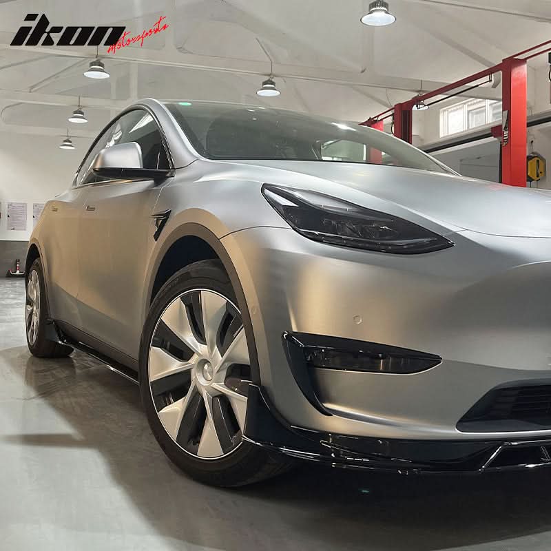 Side Skirts for 2020-2024 Tesla Model Y ABS Plastic Rocker Panel - Image 12
