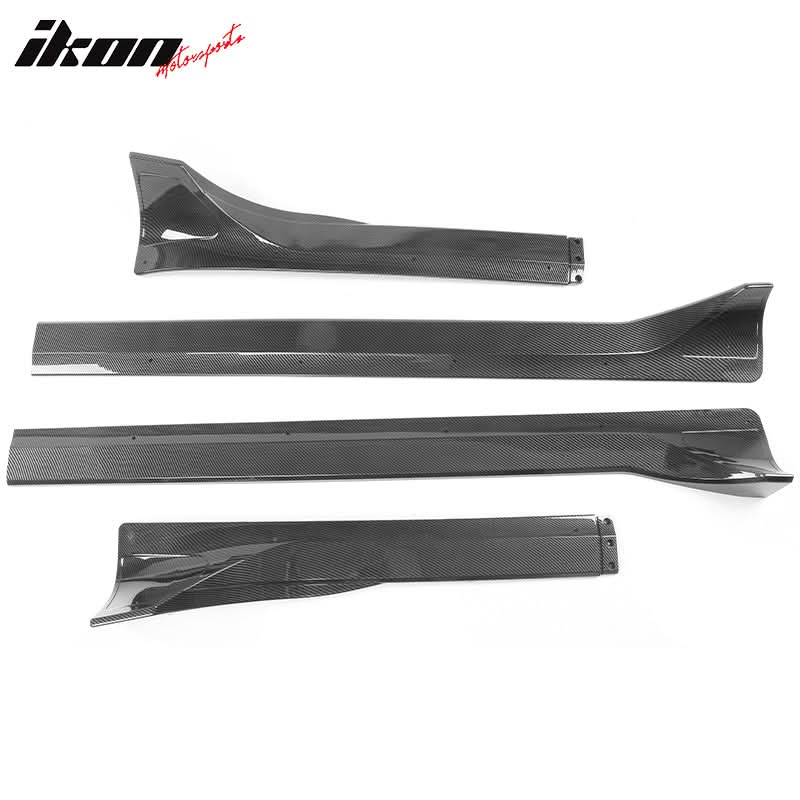 Side Skirts for 2020-2024 Tesla Model Y ABS Plastic Rocker Panel - Image 3