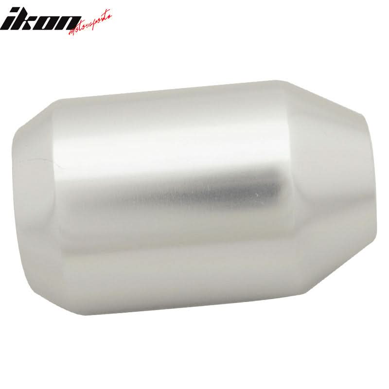 Silver M10X1.5 MT MUG Gear Shift Knob 5 Speed JDM Emblem Badge VW Golf - Image 3