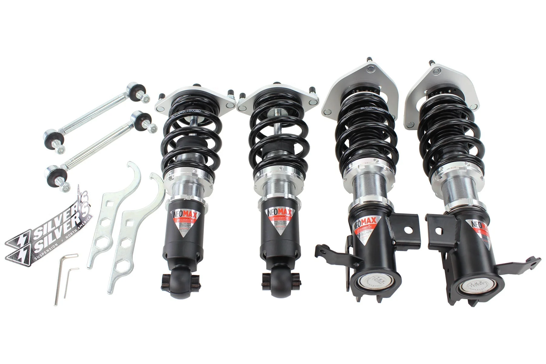 Silvers NEOMAX Coilovers Subaru BRZ 2013 / Scion FR – S 2013 / Toyota FT – 86 / GR – 86 2017 **Fits