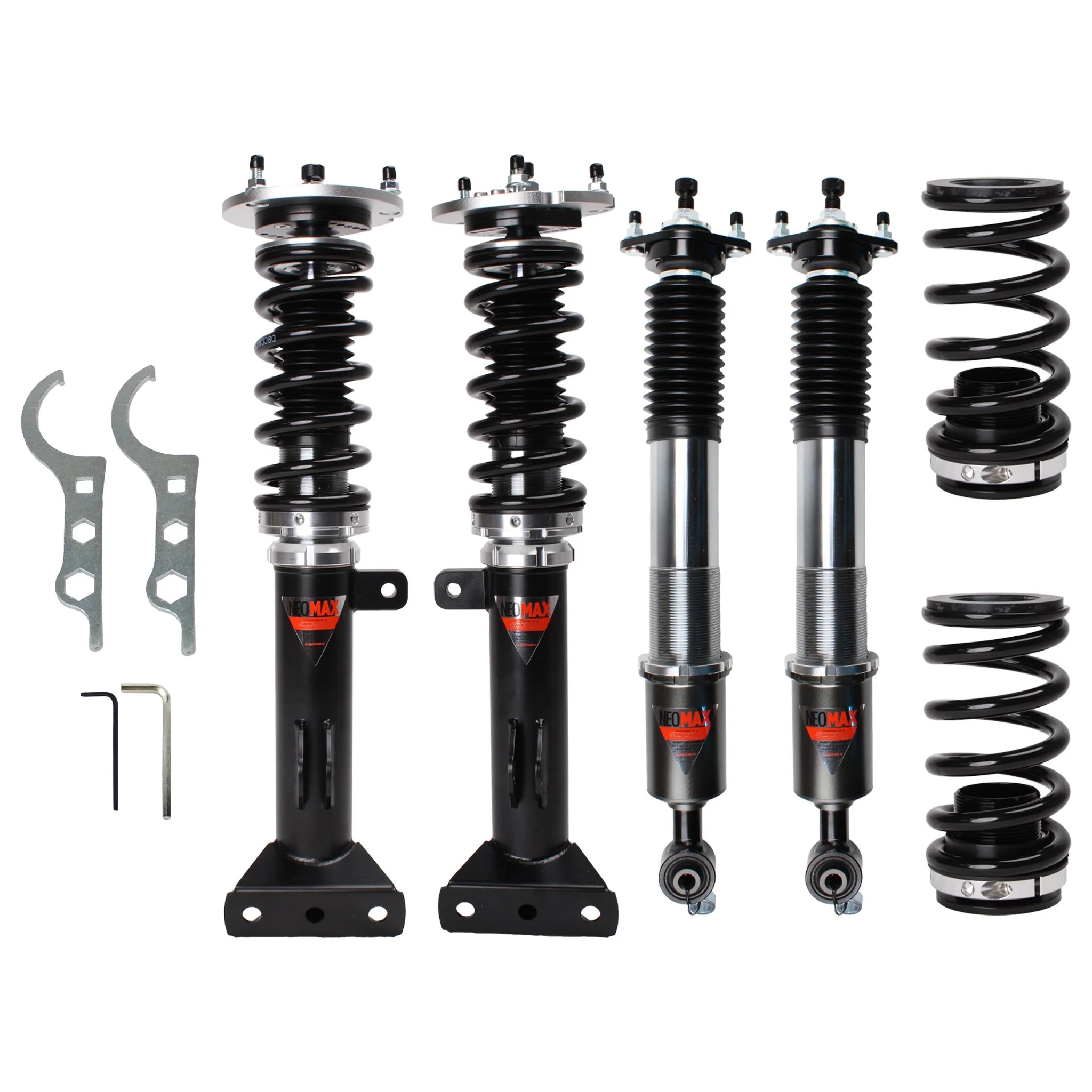 Silvers NEOMAX Coilovers BMW 3 Series (E30) With E36 Front Lower Mounts 1985 – 1991