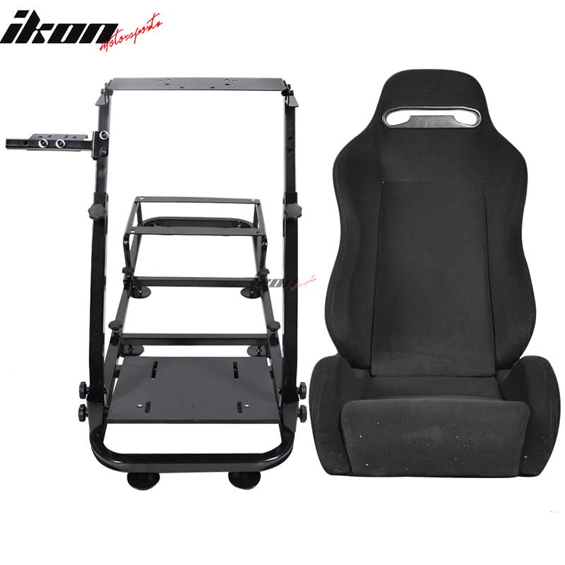 Simulator Cockpit Driving Seat Reclinable & Gear Shifter Mount - Image 2