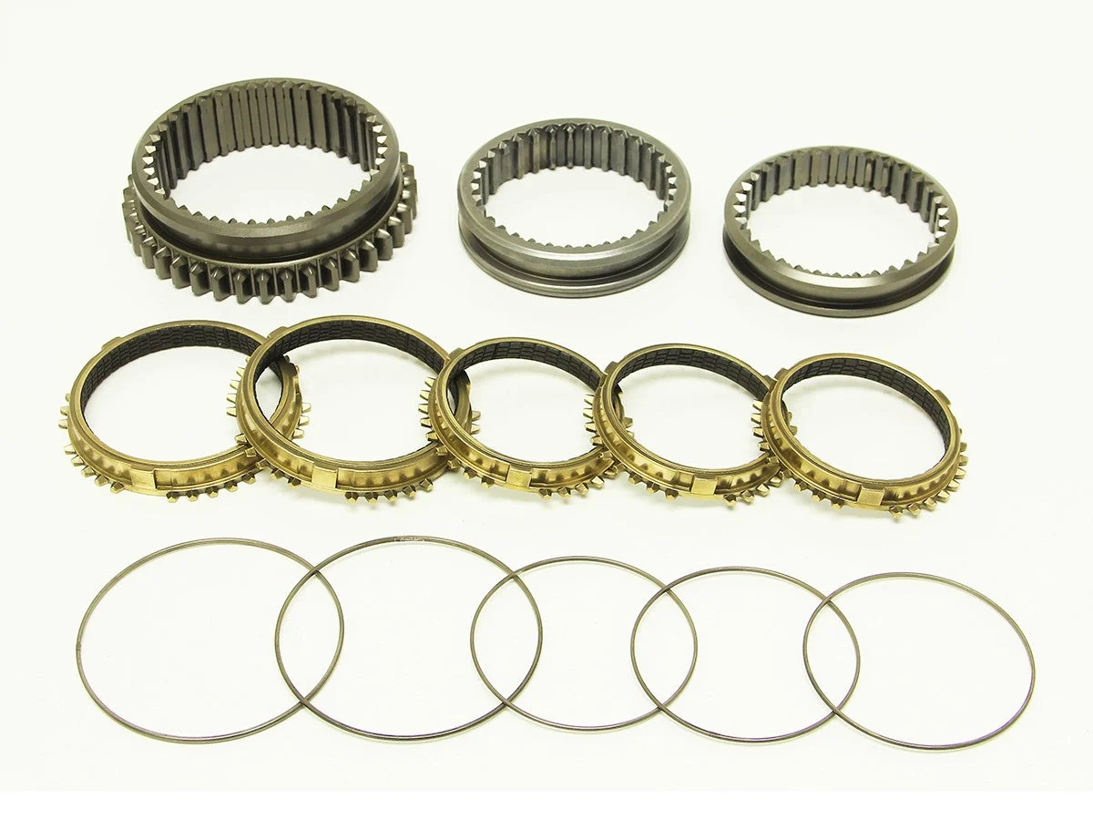 Synchrotech SO-SYN107 Carbon Synchro Sleeve Set 1-5 LS (92-01)