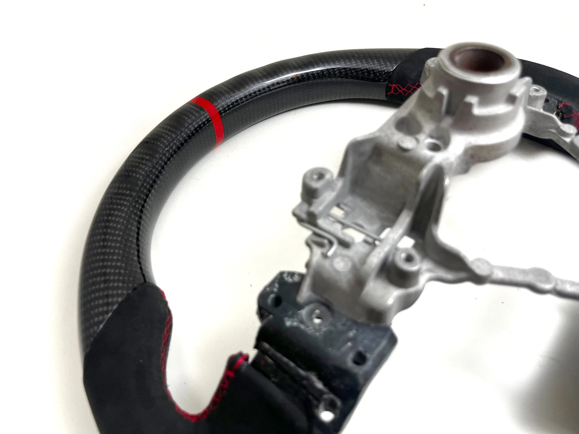 Subaru WRX Carbon Fiber Steering Wheel Option 1 - Image 4