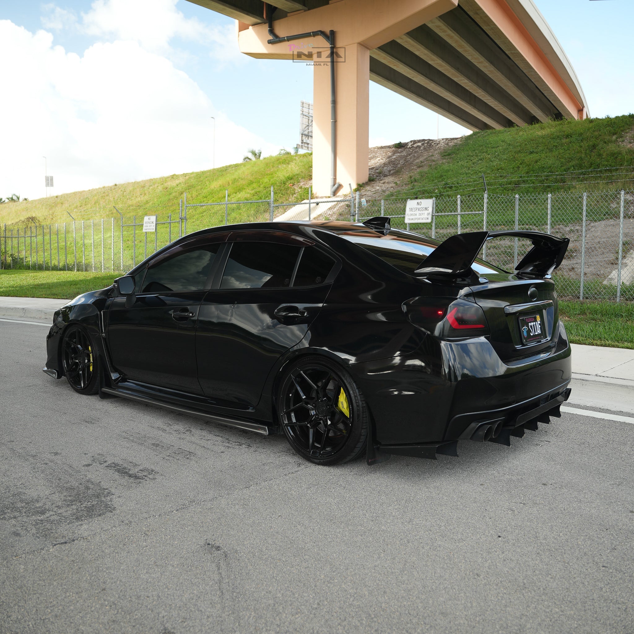 Subaru WRX NIA Side Skirts Splitter Lip V1 2015-2021 - Image 2