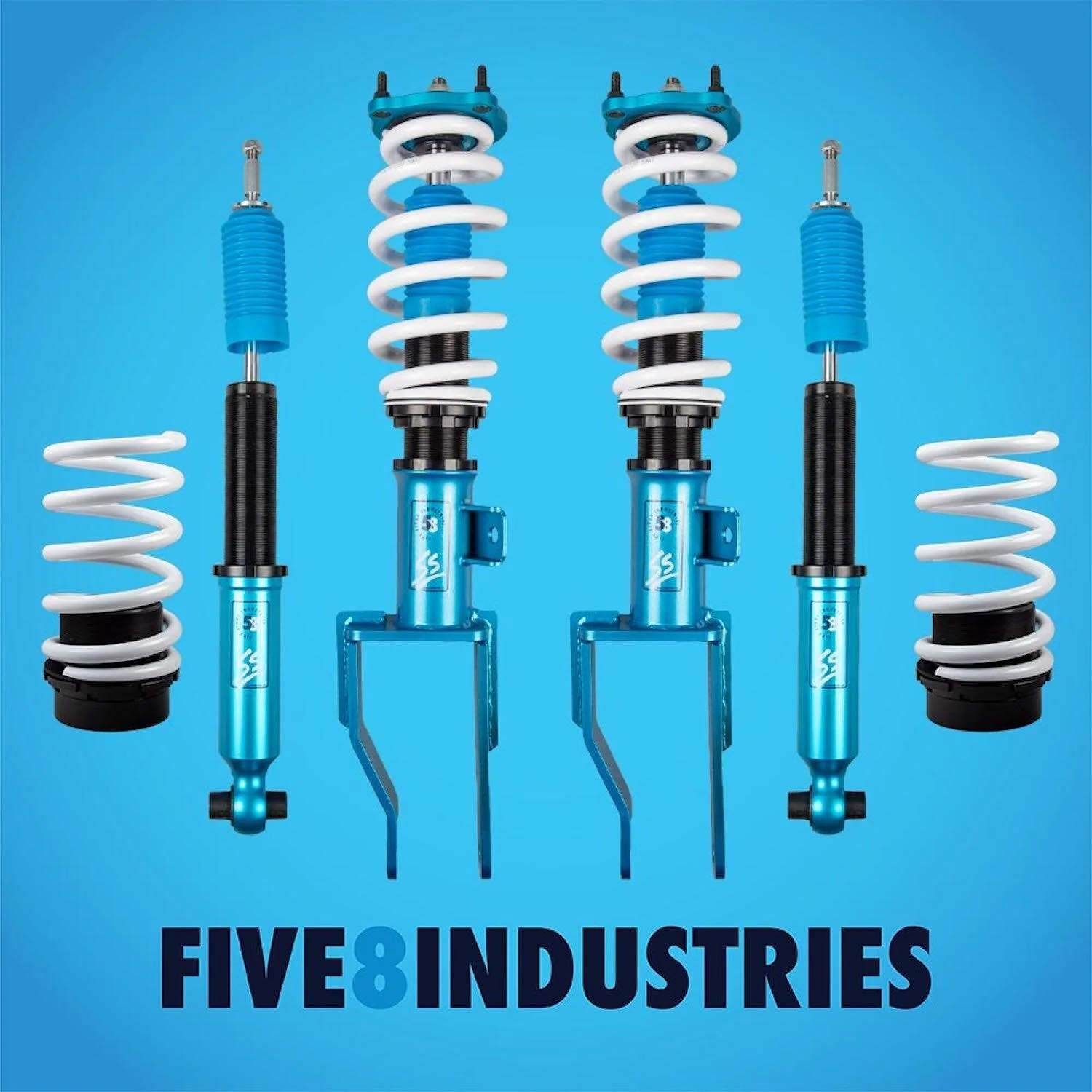 Five8 Industries Coilovers for 2018+ Tesla Model 3 Dual Motor AWD - Image 2