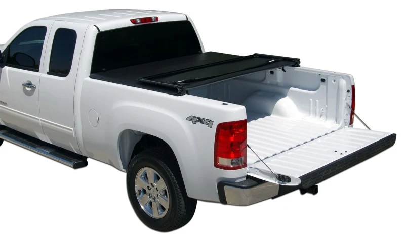 Tonno Pro 06-14 Honda Ridgeline 5ft Fleetside Tonno Fold Tri-Fold Tonneau Cover - Image 8