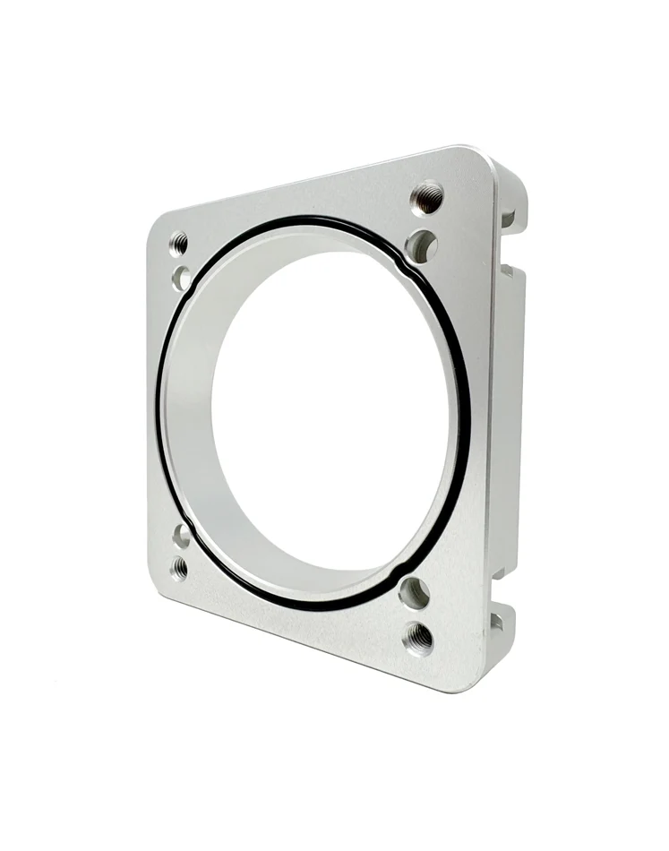 Torque Solution Big Bore 76mm Throttle Body Adapter: Subaru EJ Big Bore Intake Manifolds