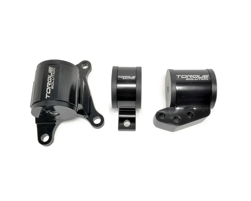 Torque Solution Billet aluminum 3 piece Engine Mount kit: Mitsubishi Evolution VII-IX 2001-2006
