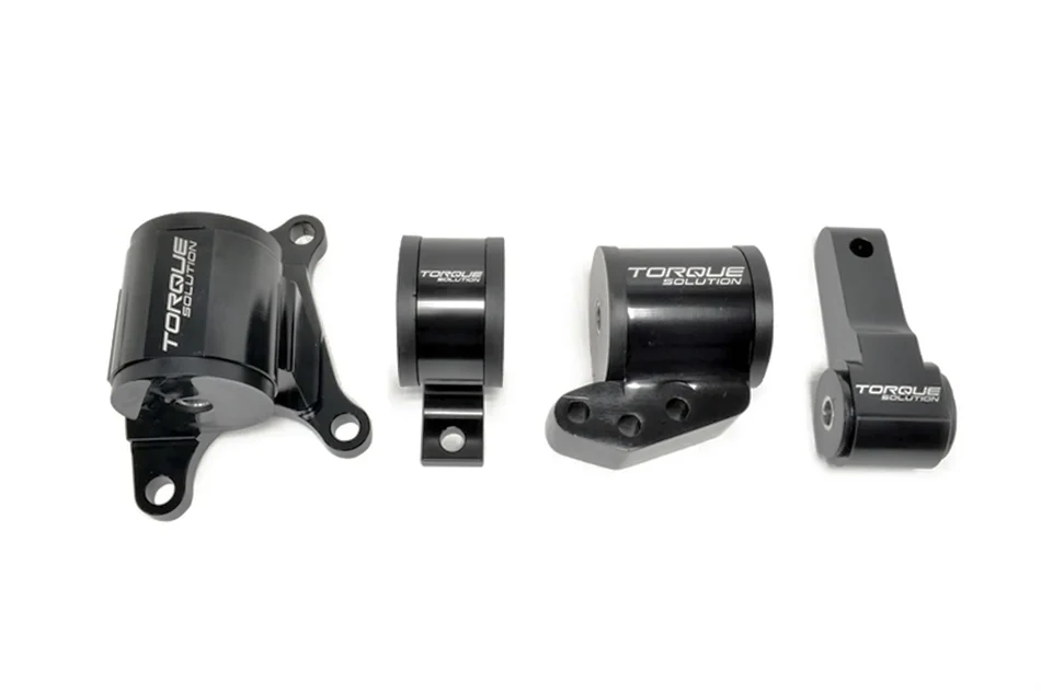 Torque Solution Billet Aluminum 4 Piece Engine Mount Kit: Mitsubishi Evolution VII-IX 2001-2006