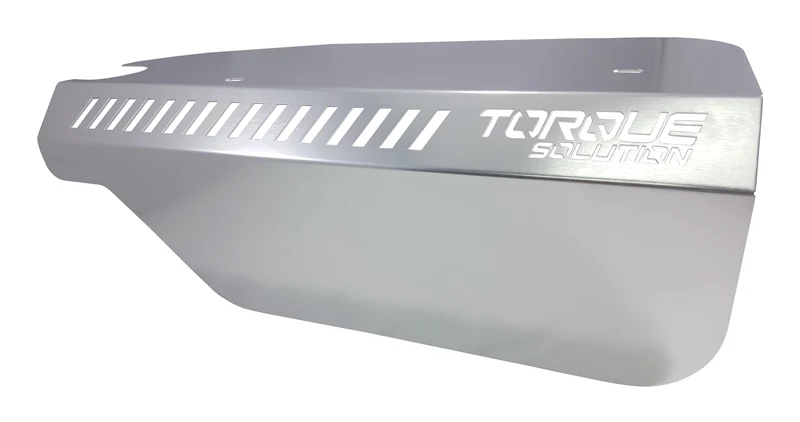 Torque Solution Engine Pulley Cover (Silver): Subaru WRX 2015+
