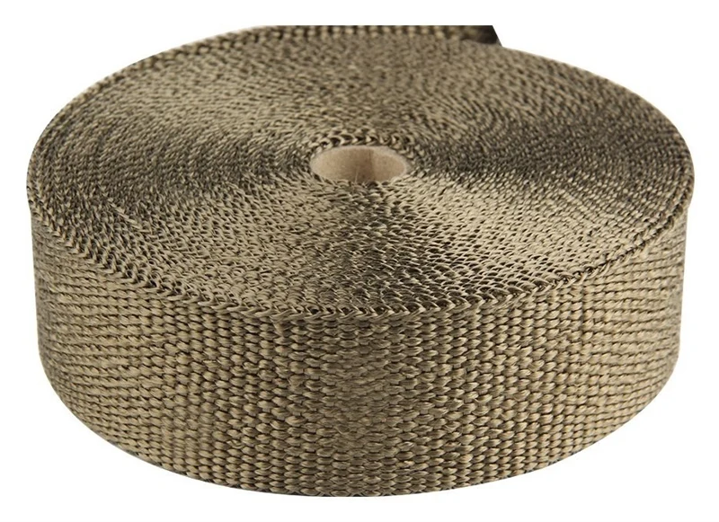Torque Solution Exhaust Wrap (Volcanic Rock): Universal 2" x 50'