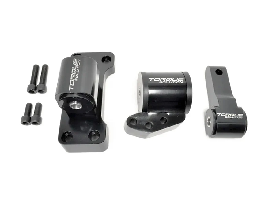 Torque Solution Mitsubishi EVO VII-IX Billet 3 piece mount Kit: Mitsubishi Evolution VII-IX 2001-2006