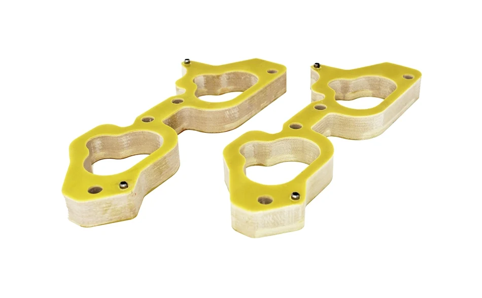 Torque Solution Phenolic Thermal Intake Spacers: 19mm for Subaru EJ Engines w/ Long Runner IM