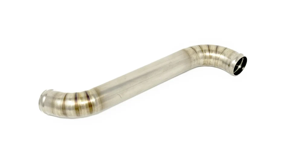 Torque Solution Titanium Radiator Pipe Kit (Brushed): Subaru WRX 2022+