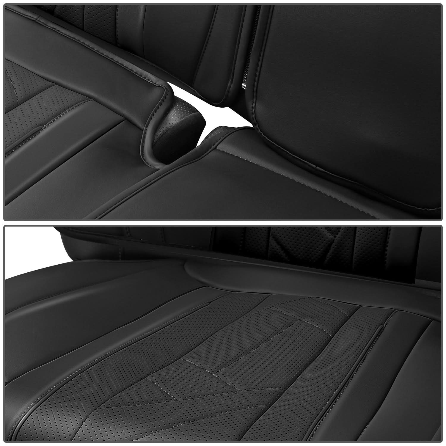 Touring Series Full Set Seat Covers - Black - Image 4